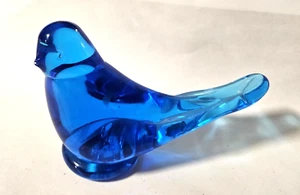 Vintage 1988 Bluebird of Happiness Kunst Glas Figur Phoenix Studios 4,5" Ron Ray - Bild 1 von 6