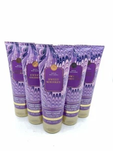 bath and body works (5 Pc) SWEET WHISKEY Body Cream 8 Oz New! - Picture 1 of 3
