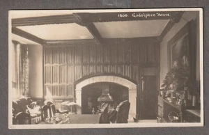 Vintage GODOLPHIN HOUSE Real Photo POST CARD ~ Unused A.H. HAWKE Photograph - Picture 1 of 2