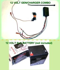 SPECIAL DEAL ON 12 Volt Mini-Generator/Charger Combo For Motorized Bicycles Bike