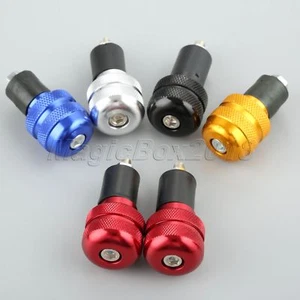 2x 7/8" Motorcycle CNC Bar End End Plug Hand Grip Caps Cover for Ducati 848 2010 - Picture 1 of 5