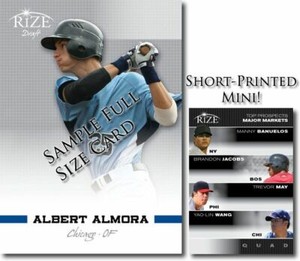 2012 Manny BANUELOS * Brandon JACOBS * Trevor MAY * Yao-Lin WANG RC #/50