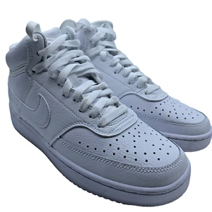 Nike Court Vision Mid Mujer’s Entrenadores, Talla UK 5, Blanco CD5436-100 - Imagen 1 de 17