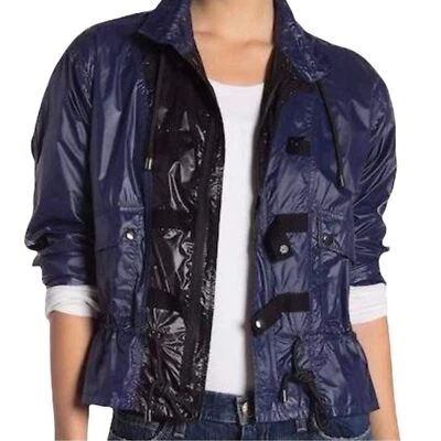Chaqueta CURRENT ELLIOTT The Rictus Para Mujer Talla 2 (M) Saludo Azul Negro Informal Foto 1 de 4