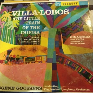 EVEREST SDBR 3041 VILLA-LOBOS TRAIN GOOSSENS SILVERBACK 1959 good. - Picture 1 of 5