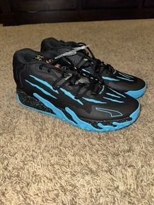 PUMA Men's x LAMELO BALL MB.03 Blue Hive Basketball Shoes Sz 11 NEW - Picture 1 of 10