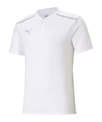 T-shirt PUMA teamCUP Casuals polo polo uomo taglia:XXL BIANCO - Immagine 1 di 4