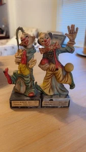 PCSA Banquet Ball 1978 Clown Figurines (made in Italy) - Picture 1 of 1