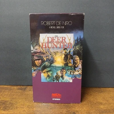 The Deer Hunter VHS 2 Tapes Set MCA Home Video Robert De Niro Meryl Streep 1989 - Image 1 of 4