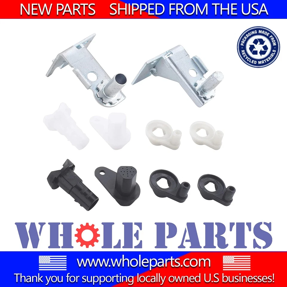 WHOLE PARTS New 5303918455 Refrigerator Adjustable Hinge Kit Frigidaire-FREE PRIORITY SHIP