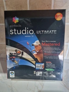 PINNACLE STUDIO ULTIMATE Version 12 Heimfilmschnitt + Greenscreen Neu Versiegelt - Bild 1 von 4