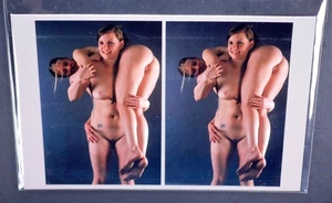Boris Starosta 3D Stereoview - Betty & Tracy 67 - nude model signed 2006 #166 - Picture 1 of 2