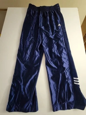 Silky Dazzle Adidas Tear Away Pants Blue Size Large Vintage Basketball Y2K  - Image 1 of 4