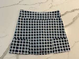 Golftini Checkered Brick House Pleated Performance Skort Size 4 Golf - Picture 1 of 10