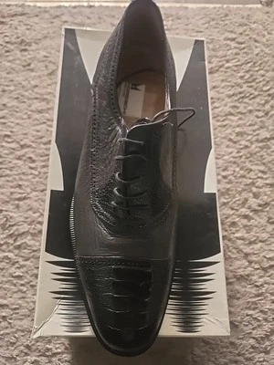 Moreschi M Cuero Negro X Gris Foto 1 de 3