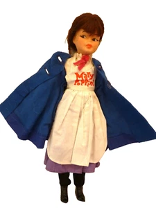 Vintage MARY POPPINS & ACCESSORIES/CLOTHES Carpetbag Umbrella eta Disney - Picture 1 of 13