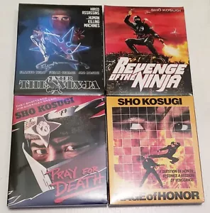NEW ~ Enter Ninja ~ Revenge Ninja ~ Pray Death ~ Rage Honor Blu-ray w/ Slipcover - Foto 1 di 2