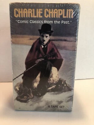 Sealed Charlie Chaplin Comic Classics From The Past VHS Box Set 1992 - Image 1 of 4