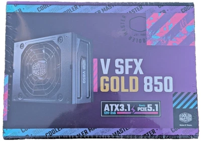 NEW Cooler Master V850 SFX GOLD PSU 80+ CERTIFIED 850W POWER SUPPLY (US Plug) - Image 1 of 4