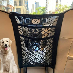 Universal Car Net Pocket Handbag Holder Organizer Seat Side Storage Mesh Bag - Picture 1 of 10