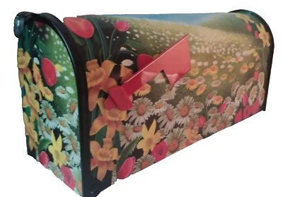  Wild FLOWERS VINYL LAMINATED~NO PAINT (FADES & CHiPS) - Image 1 of 2