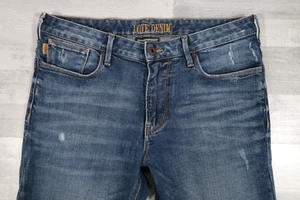 Pantalones de mezclilla para hombre Armani Emporio J06 elásticos ajustados azules W32 L34 - Imagen 1 de 15