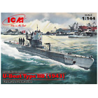 ICM S010 German U-Boat Type IIB 1943 WWII 1:144 Scale Kit