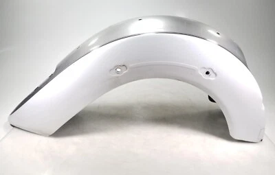 Guardabarros trasero Yamaha XV1900 09 Stratoliner Roadliner plateado blanco Foto 1 de 4