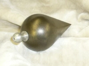 Instrumental Pear Plumb bob. Iron and Aluminum Plumb Instrumental Pear Iron - Picture 1 of 8