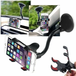 Car Windshield Mount Holder Stand For Cellphone iPhone Samsung Android Universal - Picture 1 of 8