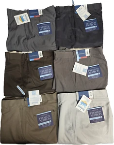 NEW! Men's 30X29 Croft and Barrow Easy Care Straight Fit Flat Front Pants - Picture 1 of 14