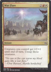 War Flare Fate Reforged white red Magic the Gathering MTG x1 - Picture 1 of 2