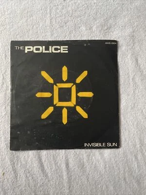 The Police - Invisible Sun - 7-Inch Vinyl No Scratches Excellent Condition  Foto 1 de 4