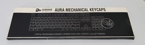 Glorious Aura V1 Black Pudding Keycaps  PBT Translucent Mechanical Keycaps 104pc - Picture 1 of 11