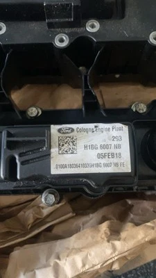 FORD 1.0 PETROL ECOBOOST CYLINDER ENGINE COVER FIESTA C1BG6007LB 2013-2017 - Image 1 of 4