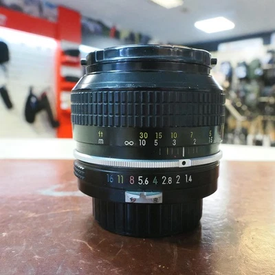 Used Nikon Nikkor 50mm f1.4 - Non AI - 12 Months Warranty - Image 1 of 3