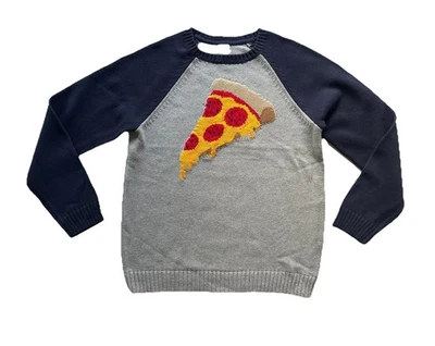 Suéter Gymboree Alpine Road Pizza Talla 14 Usado en Excelente Condición Foto 1 de 3