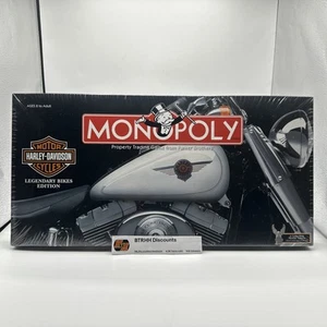 NEW/SEALED Harley Davidson Legendary Bikes Edition Monopoly Board Game 2007 - Picture 1 of 15