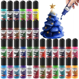 Candle Dye - 36 Colors Candle Making Dye Highly Concentrated Liquid Oil-Based... - Picture 1 of 6