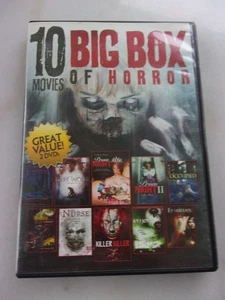 10 MOVIES BIG BOX OF HORROR -  DVD - LIKE NEW CONDITION!! - Picture 1 of 2