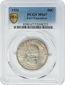 1925 Vancouver Half 50c MS67 PCGS Secure 950790-39 - Picture 1 of 5