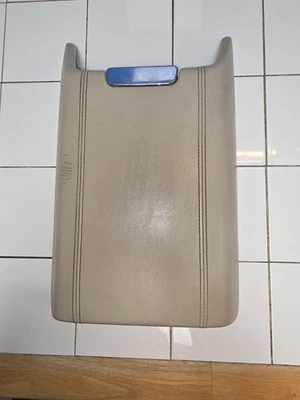 2003-2006 Lincoln Navigator Leather Tan Armrest Center Console Lid OEM Foto 1 de 4
