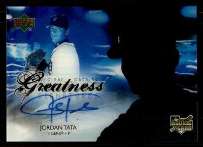 2006 Upper Deck Future Stars #92 Jordan Tata Autograph Rookie Card - Image 1 of 2