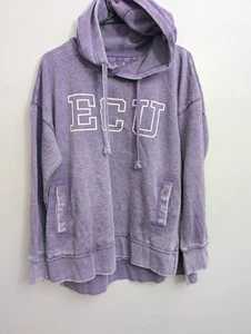 Sudadera con capucha A4 Pressbox East Carolina Pirates para hombre NCAA púrpura ECU, L - Imagen 1 de 3