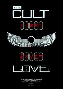 The Cult "LOVE" Album POSTER 1985 She Sells Sanctuary Ian Astbury Billy Duffy - Bild 1 von 1