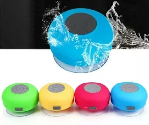 CASSA ALTOPARLANTE SPEAKER BLUETOOTH IMPERMEABILE DOCCIA CON VENTOSA VIVAVOCE - Imagen 1 de 12