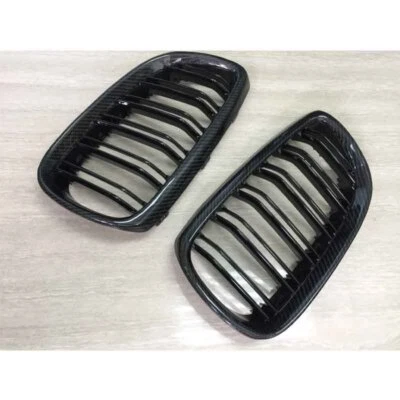 Решетка переднего бампера из настоящего углеродного волокна для BMW M3 335i 328i E92 E93 Pre-LCI 08-10 - Изображение 1 из 3