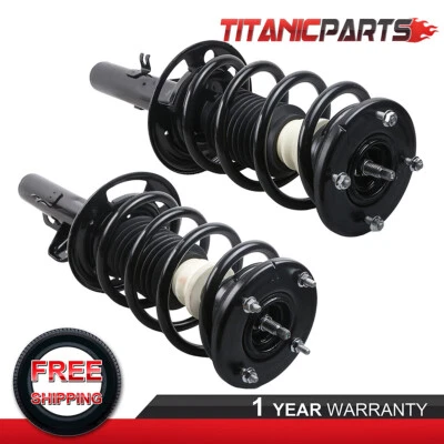 Pair Complete Struts Shock Assembly For 2009-2012 Ford Flex V6-3.5L Front Side - Imagem 1 de 4
