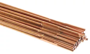 BRAZING / WELDING ROD 2% SILVER YELLOW TIP - FOR COPPER BRASS & STEEL - 1KG - Bild 1 von 1