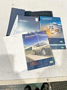 Land Rover Discovery 3 L319 Hand Book pack Owner manual in wallet (sj) - Picture 1 of 9